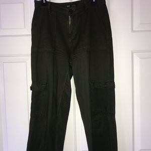 ZARA Comfortable Army Green Cargo Pants